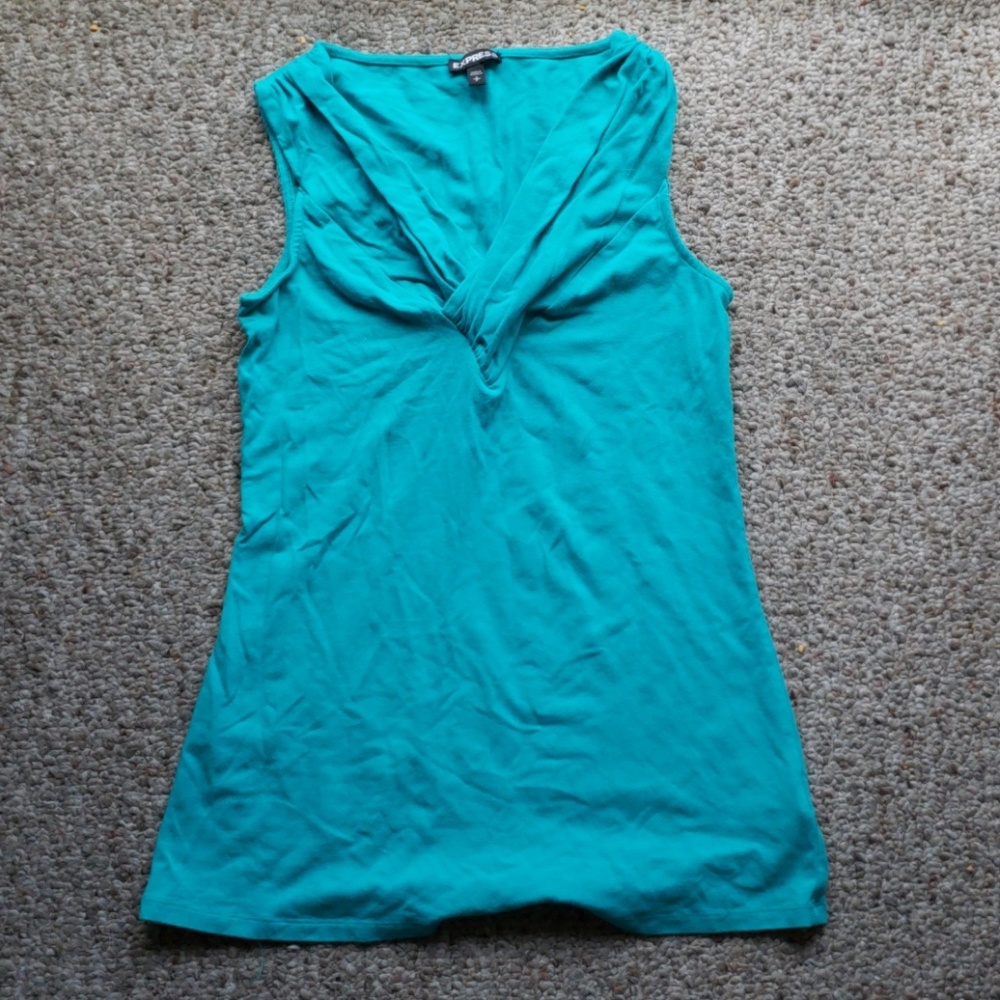Express Tank with Knot Detail